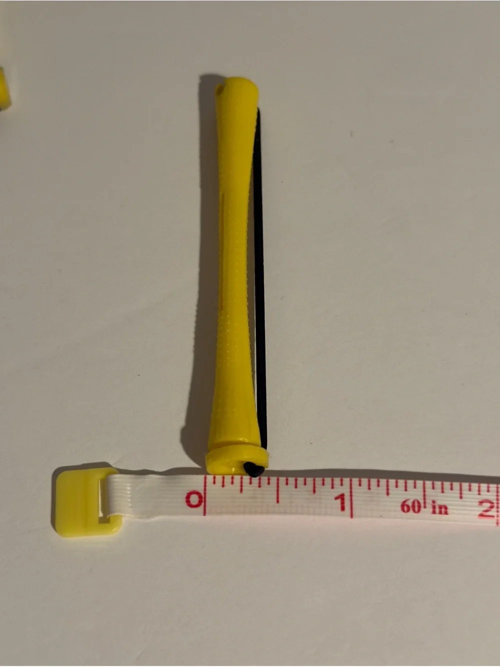 Yellow Color Hair Perm Rods 36 Pieces 3 1/4
